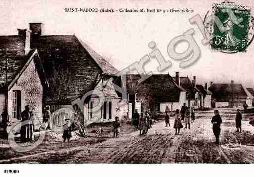 Ville de SAINTNABORDSAUBE, carte postale ancienne