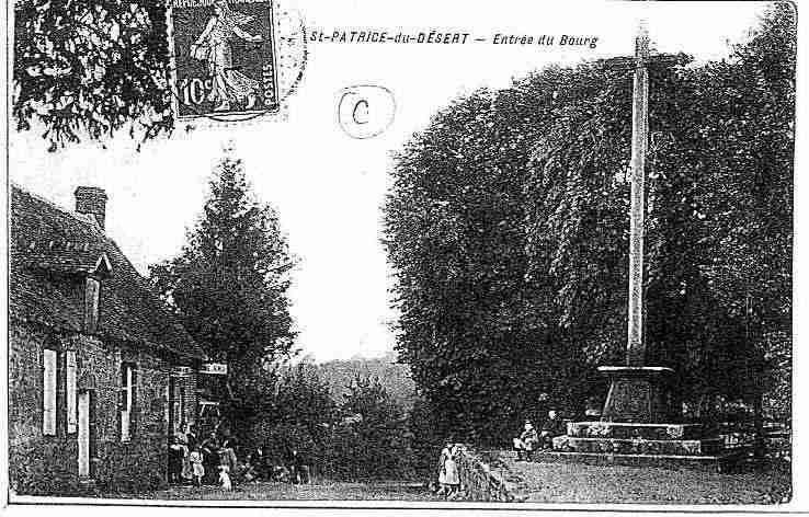 Ville de SAINTPATRICEDESERT, carte postale ancienne