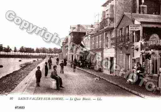 Ville de SAINTVALERYSURSOMME, carte postale ancienne