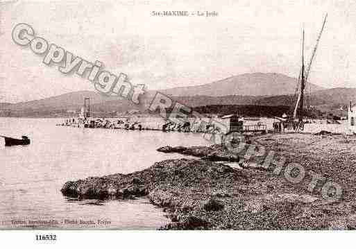 Ville de SAINTEMAXIME, carte postale ancienne