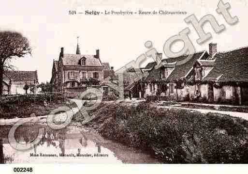 Ville de SEIGY, carte postale ancienne