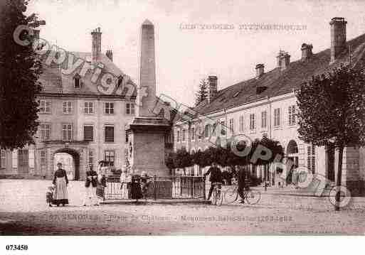 Ville de SENONES, carte postale ancienne