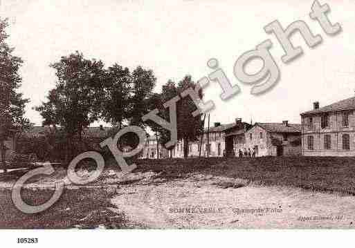 Ville de SOMMEVESLE, carte postale ancienne