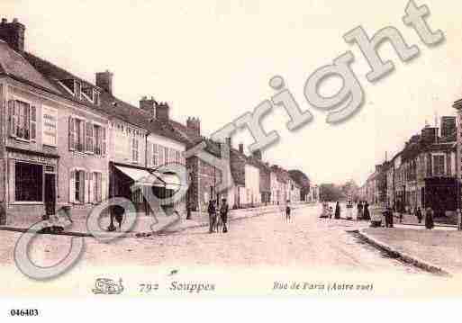 Ville de SOUPPESSURLOING, carte postale ancienne