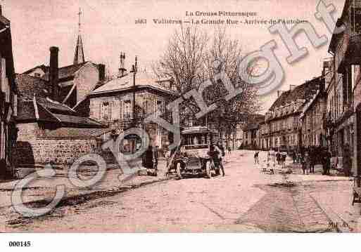 Ville de VALLIERE, carte postale ancienne