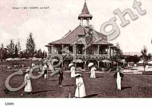 Ville de VICHY, carte postale ancienne