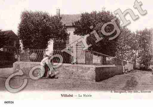 Ville de VILLABE, carte postale ancienne