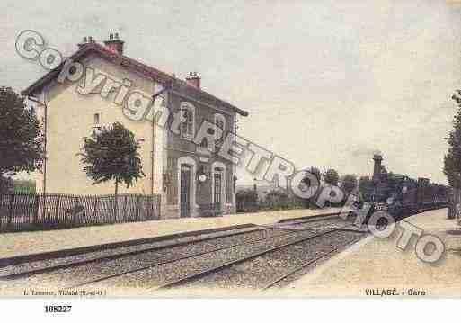 Ville de VILLABE, carte postale ancienne