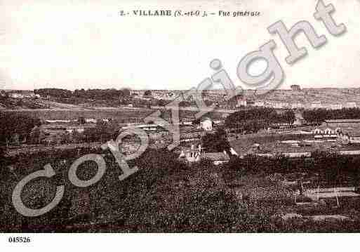 Ville de VILLABE, carte postale ancienne