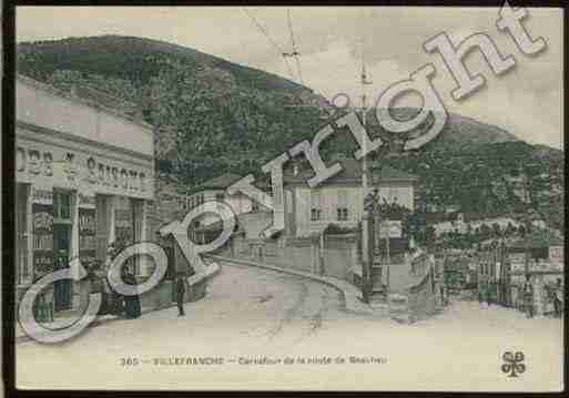 Ville de VILLEFRANCHESURMER, carte postale ancienne