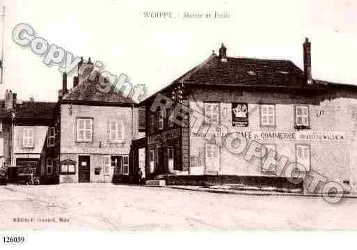 Ville de WOIPPY, carte postale ancienne