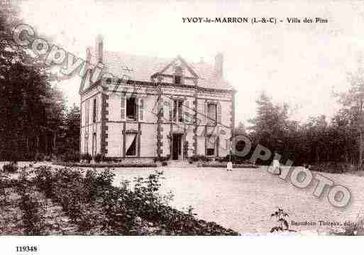 Ville de YVOYLEMARRON, carte postale ancienne