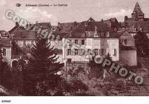 Ville de ALLASSAC, carte postale ancienne