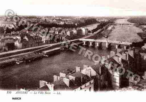 Ville de ANGERS, carte postale ancienne