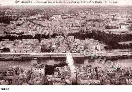 Ville de ANGERS, carte postale ancienne