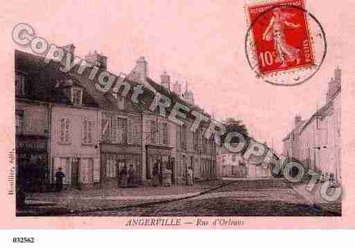Ville de ANGERVILLE, carte postale ancienne