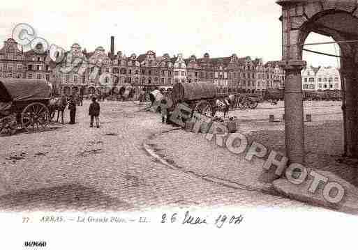 Ville de ARRAS, carte postale ancienne