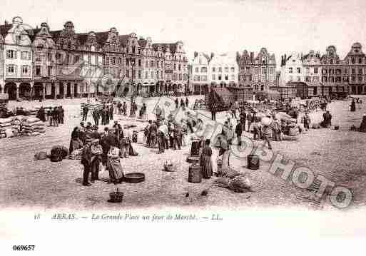 Ville de ARRAS, carte postale ancienne