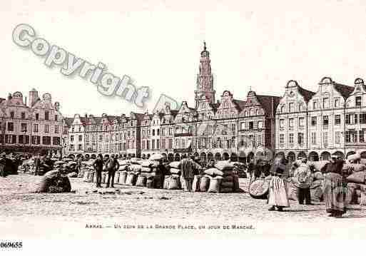 Ville de ARRAS, carte postale ancienne