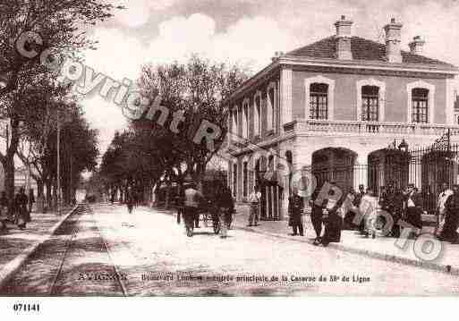 Ville de AVIGNON, carte postale ancienne