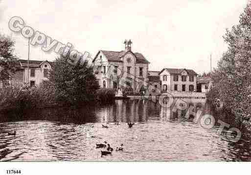 Ville de AZERAILLES, carte postale ancienne