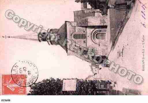 Ville de BALLANMIRE, carte postale ancienne