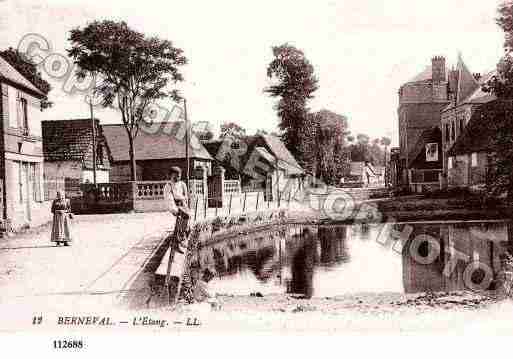 Ville de BERNEVALLEGRAND, carte postale ancienne