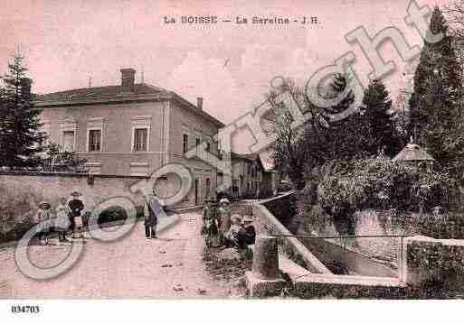 Ville de BOISSE(LA), carte postale ancienne