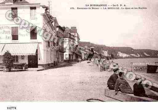 Ville de BOUILLE(LA), carte postale ancienne