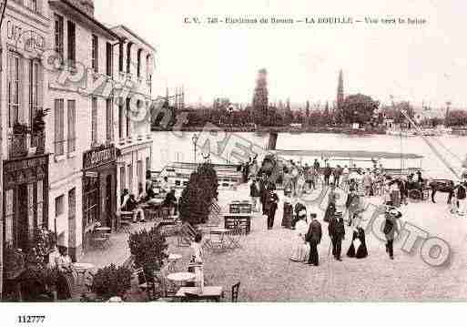 Ville de BOUILLE(LA), carte postale ancienne