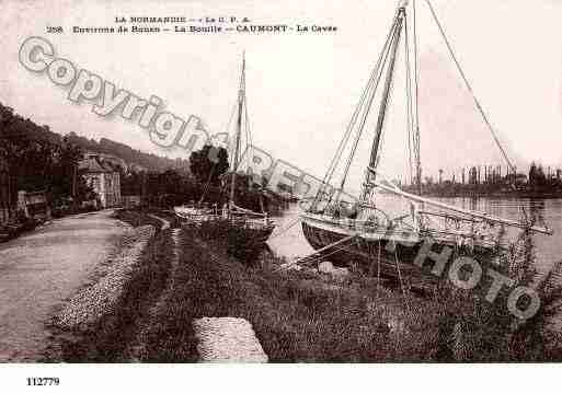 Ville de BOUILLE(LA), carte postale ancienne