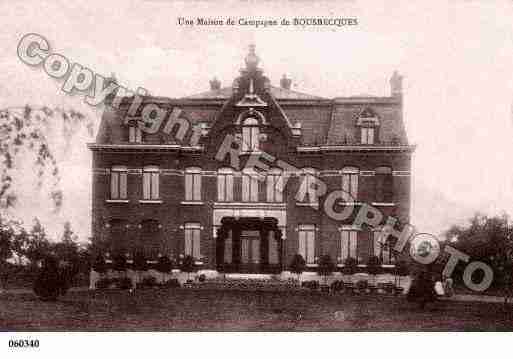 Ville de BOUSBECQUE, carte postale ancienne