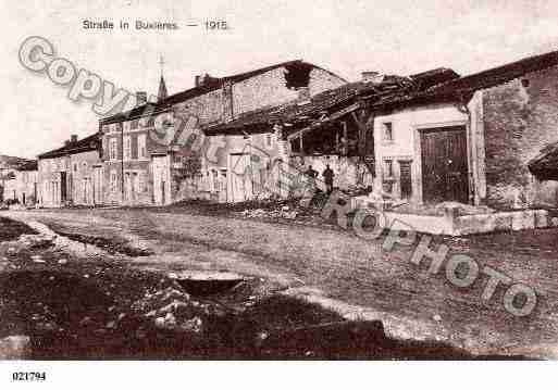 Ville de BUXIERESSOUSLESCOTES, carte postale ancienne