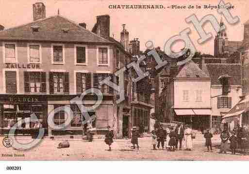 Ville de CHATEAURENARD, carte postale ancienne