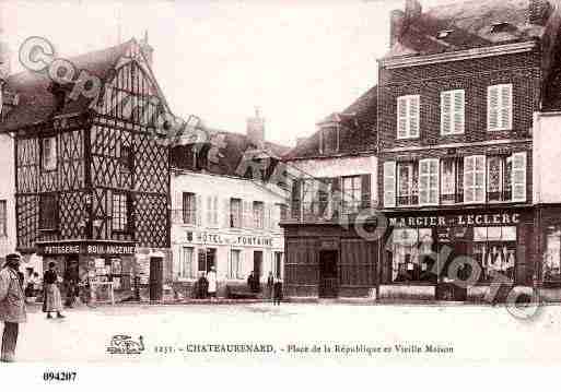 Ville de CHATEAURENARD, carte postale ancienne