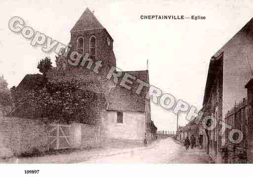 Ville de CHEPTAINVILLE, carte postale ancienne