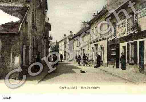 Ville de CLAYESOUILLY, carte postale ancienne