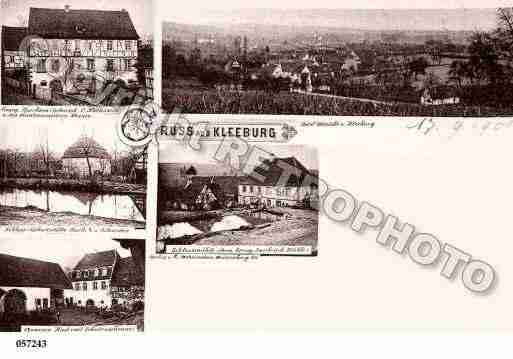 Ville de CLEEBOURG, carte postale ancienne