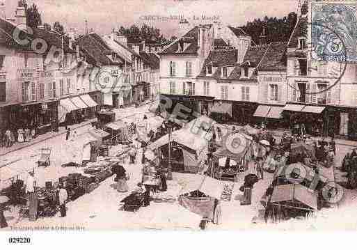 Ville de CRECYLACHAPELLE, carte postale ancienne