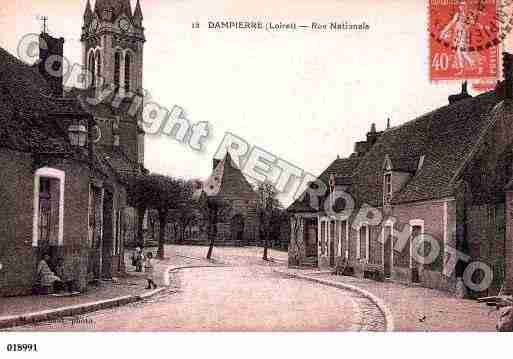 Ville de DAMPIERREENBURLY, carte postale ancienne