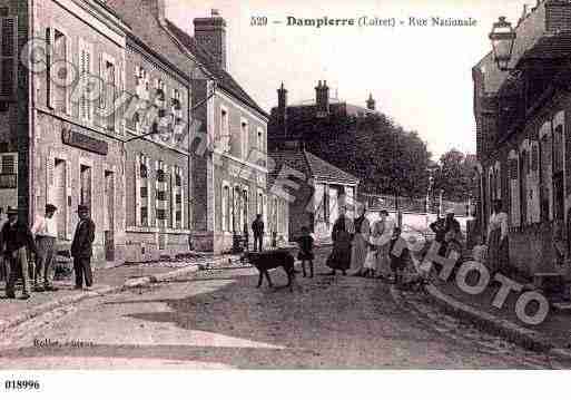 Ville de DAMPIERREENBURLY, carte postale ancienne