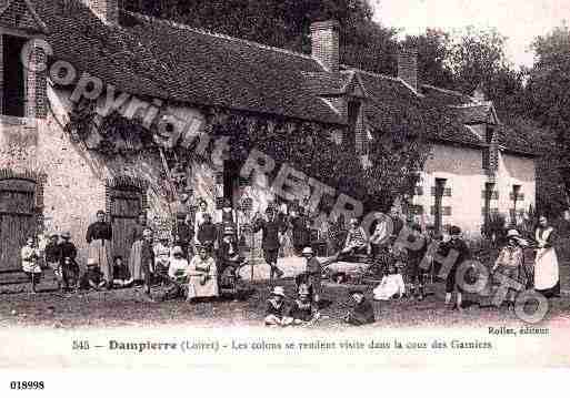 Ville de DAMPIERREENBURLY, carte postale ancienne