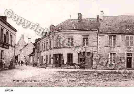 Ville de DISSAYSOUSCOURCILLON, carte postale ancienne