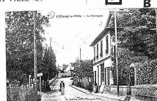 Ville de ETANGLAVILLE(L'), carte postale ancienne
