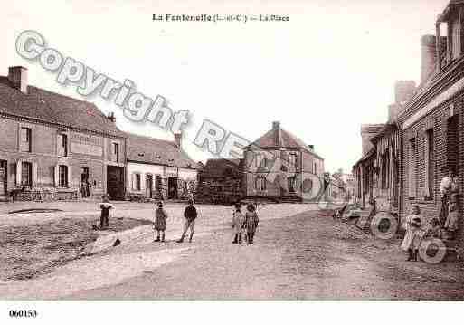 Ville de FONTENELLE(LA), carte postale ancienne