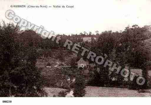 Ville de GAUSSON, carte postale ancienne Ville de GAUSSON, carte postale ancienne