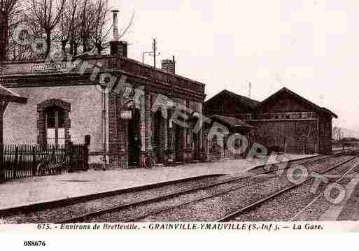 Ville de GRAINVILLEYMAUVILLE, carte postale ancienne