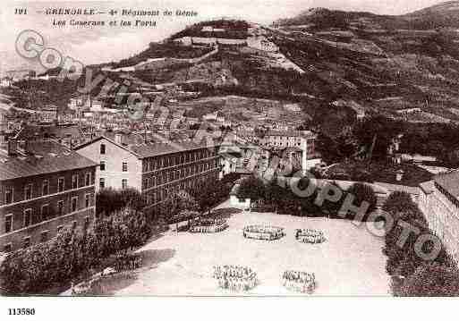 Ville de GRENOBLE, carte postale ancienne