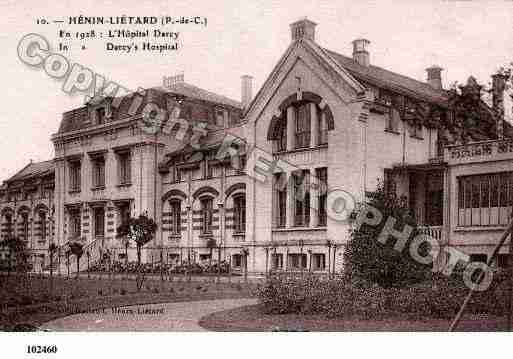 Ville de HENINBEAUMONT, carte postale ancienne