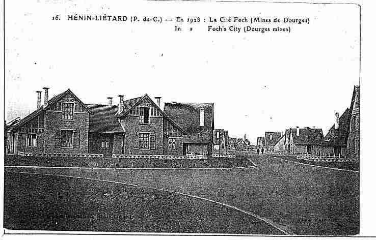 Ville de HENINBEAUMONT, carte postale ancienne